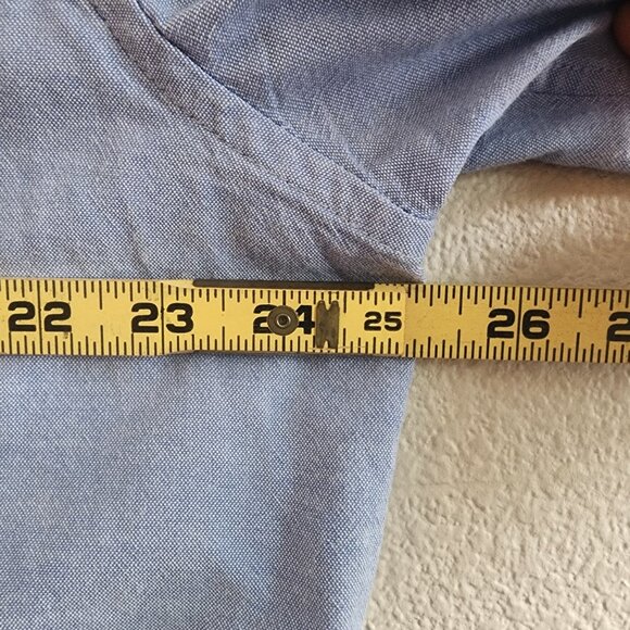 Reyn Spooner Mens Button Down Shirt Tailored Fit Short Sleeve Blue Size 2XL - Picture 10 of 11